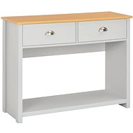 Cantilever table gray 97x35x76 cm - Console Table