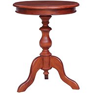 Side table brown 50x50x65 cm solid mahogany - Side Table