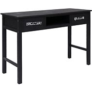 Console table black 110x45x76 cm wood - Console Table