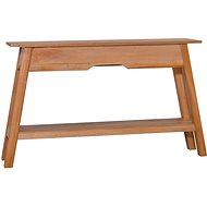 Cantilever table 120x30x75 cm solid mahogany - Console Table