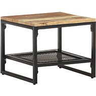 Side table 40x40x35 cm solid recycled wood - Side Table