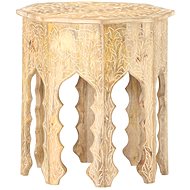 Side table About 48 cm solid mango tree - Side Table