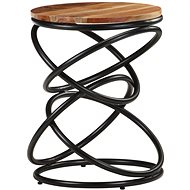 End table 40x40x52 cm solid acacia wood - Side Table
