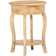 Side table 37x37x61 cm solid mango tree - Side Table