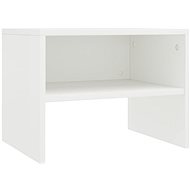 Bedside table white 40x30x30 cm chipboard - Night Stand