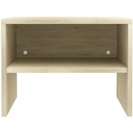 Bedside table oak sonoma 40x30x30 cm chipboard - Night Stand