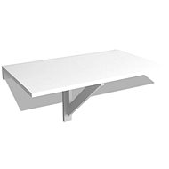 Folding Wall Table White 100 x 60cm - Side Table