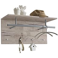 FMD Nástěnný věšák 72 × 29,3 × 34,5 cm pískový dub - Coat Hanger