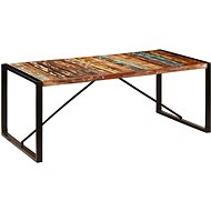 Dining Table 200 x 100 x 75 cm Solid Recycled Wood - Dining Table