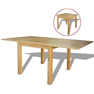 Folding table oak 170x85x75 cm - Dining Table