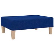 Shumee podnožka modrá 78×56×32 cm textil, 337680 - Taburet