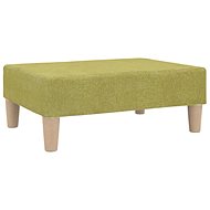 Shumee podnožka zelená 78×56×32 cm textil, 337681 - Taburet