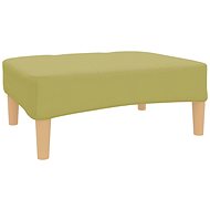 Shumee podnožka zelená 78×56×32 cm textil, 337722 - Taburet