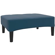 Shumee podnožka modrá 78×56×32 cm samet, 337727 - Taburet