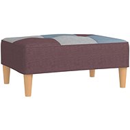 Shumee podnožka patchwork 78×56×32 cm textil, 337775 - Taburet