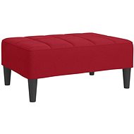 Shumee podnožka vínová 78×56×32 cm samet, 337794 - Taburet