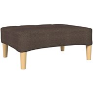 Shumee podnožka taupe 78×56×32 cm textil, 337809 - Taburet