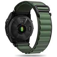 Tech-Protect Nylon for Garmin Fenix 5 / 6 / 6 Pro / 7, military green - Watch Strap