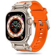 Tech-Protect Delta Pro for Apple Watch 42/44/45/49mm, orange / titanium - Watch Strap