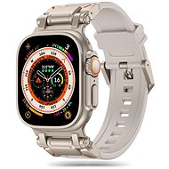 Tech-Protect Delta Pro for Apple Watch 42/44/45/49mm, starlight / titanium - Watch Strap