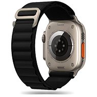 Tech-Protect Nylon for Apple Watch 44/45/49mm, black - Watch Strap
