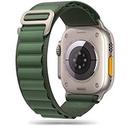 Tech-Protect Nylon for Apple Watch 44/45/49mm, military green - Watch Strap