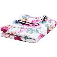 Quilt multicolour 230 x 260 cm quilted ultrasonic textile - Duvet 