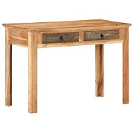 Writing desk 110 x 50 x75 cm solid recycled wood - Desk