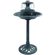 Bird feeder with fountain green 50 x 91 cm plastic - Bird Waterer
