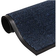 Anti-dust rectangular mat tufted 60x90cm blue - Doormat