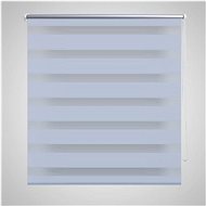 Roller blind day and night / Zebra / Twinroll 90x150 cm white - Roller Blind