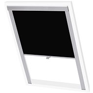 Black black blackout roller blind P06/406 - Roller Blind