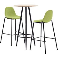 3-piece bar set textile green - Bar Set