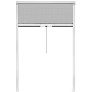 White retractable insect net for windows 120 x 170 cm - Insect Screen