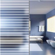 Matte private window film self-adhesive strips 0,9 x 10 m - Film