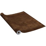 Self-adhesive wallpaper for doors 2 pcs dark oak 210 x 90 cm PVC - Self-Adhesive Wallpaper