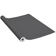 Self-adhesive wallpaper for furniture grey 500 x 90 cm PVC - Self-Adhesive Wallpaper