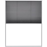 Pleated window insect net aluminium 100 x 160 cm - Insect Screen