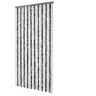 Insect curtain grey and white 100 x 220 cm Chenille - Insect Screen