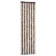 Insect curtain brown and beige 56 x 185 cm Chenille - Insect Screen