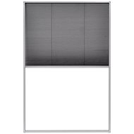 Pleated window insect screen, aluminium, 80x120 cm - Insect Screen