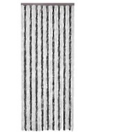 Insect curtain grey and white 90 x 220 cm Chenille - Insect Screen
