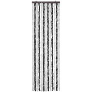 Insect curtain grey and white 56 x 185 cm Chenille - Insect Screen