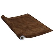 self-adhesive wallpaper for doors 4 pcs dark oak 210 x 90 cm PVC - Self-Adhesive Wallpaper