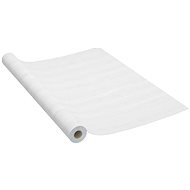 self-adhesive wallpaper for furniture 2 pcs white wood 500 x 90 cm PVC - Self-Adhesive Wallpaper