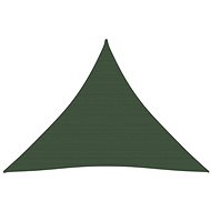 Shade sheet 160 g/m2 dark green 3 x 3 x 3 m HDPE - Shade Sail