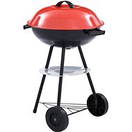 Portable garden grill XXL with wheels 44 cm - Grill