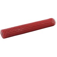 Fencing for chicken coop PVC steel layer 25 x 1 m red - Breeding Wire Mesh