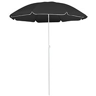 SHUMEE Slunečník zahradní, antracit 180 cm - Slunečník