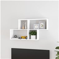 Wall shelf white 100 x 18 x 53 cm chipboard - Shelf